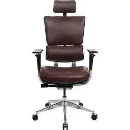 Офісне крісло GT Racer X-807 Leather (P-01), темно-бордове (X-807 Leather Burgundy (P-01)) - мініатюра 2