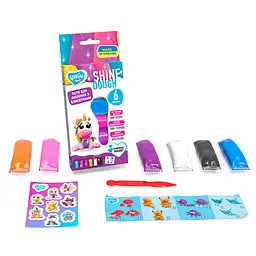 Набір тіста для ліплення "Shine Assorted" TM Lovin 41198, 6 кольорів