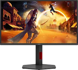 Монiтор 24.5" AOC Q25G4SR Black/Red - мініатюра 1