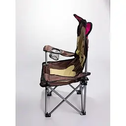 Дитяче крісло Lugi SJ-0065BR туристичне складане 34х58х65 см коричневе - мініатюра 5