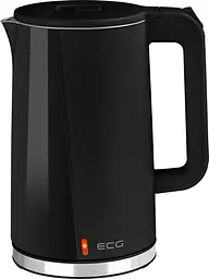 Електрочайник ECG RK 1702 Safe to Touch Black - мініатюра 1