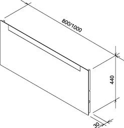 Дзеркало для ванної кімнати Ravak Clear 1000 X000000766 - мініатюра 2