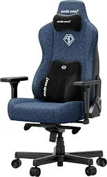Ігрове крісло Anda Seat Kaiser 3E XL Dark Blue Fabric (AD23YC-XL-09-S-CF-S01) - мініатюра 3