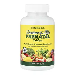 Вітамінно-мінеральний комплекс для вагітних, Source Of Life Prenatal - 180 tabs