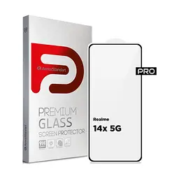 Скло захисне Armorstandart Pro Realme 14x 5G Black (ARM83557)