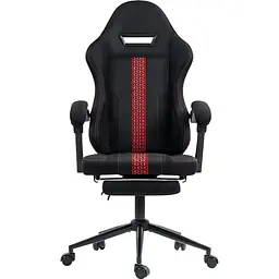 Геймерське крісло GT Racer X-2331 Fabric Black/Red [166919] - мініатюра 2