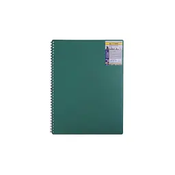 Блокнот Buromax spiral side, А6, 80sheets, CLASSIC, square, green (BM.2589-004)