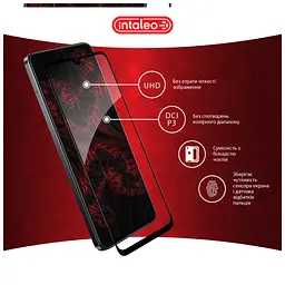 Скло захисне Intaleo Full Glue Realme Note 60X Black (1283126609053) - мініатюра 4