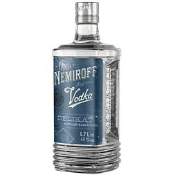 Упаковка горілки особливої Nemiroff Originals Делікат м'яка 40% 8.4 л (0.7 л х 12 шт.) - мініатюра 3