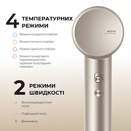 Фен MOVA Shine 10 (AMSH10-GOLD) - мініатюра 8