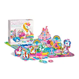 Пазл із 3D доповненою реальністю 4M AR Floor Puzzles Єдинороги 9 елементів (00-06802) - мініатюра 2