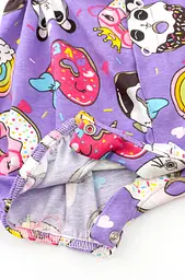 Пісочник з пов'язкою з легкої кулірної тканини Violet donuts - мініатюра 3