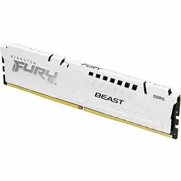 Модуль пам'яті Kingston Fury DDR5 32GB 5600MHz Beast White (KF556C36BWE-32) - мініатюра 3