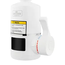 Проточний водонагрівач Kroner KRM Volt - CW190WMDS з дисплеєм (CV023247) - мініатюра 2