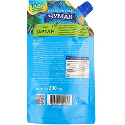 Соус Чумак Тартар 200 г (186652) - мініатюра 2