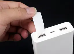 Портативна батарея XiaomiXiaomi Powerbank 2C 20000 mAh White (PLM06ZM) (VXN4212CN) - мініатюра 3