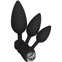 Набір анальних вібропробок Bathmate Anal Training Plugs Vibe - мініатюра 3