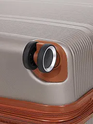 Валіза велика L ABS-пластик Worldline Airtex 629 76×52×30см 110л Шампань - мініатюра 12