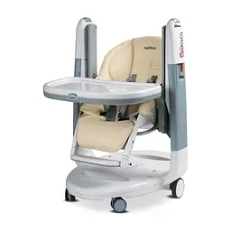 Стілець для годування Peg-Perego Tatamia Follow Me Paloma, бежевий (IH02000001BL46) - мініатюра 4