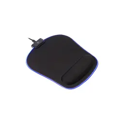 Килимок для мишки Maxxter MMP-LEDPAD-BK RGB Black (MMP-LEDPAD-BK) - мініатюра 2