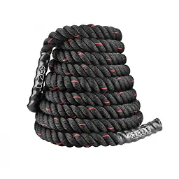 Канат тренувальний 4FIZJO Battle Rope 12 м для кросфіту 4FJ0258 (P-5907739312259)