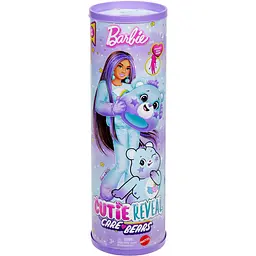 Лялька Barbie Cutie Reveal Care Bears: нова хвиля - ведмедик Мрійник (JFV61) - мініатюра 7