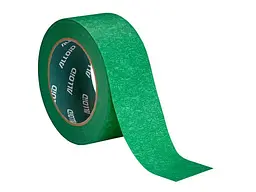 Стрічка ALLOID BUILDING TOOLS 38x40, 140 мкм Стрічка малярська для шорстких поверхонь, зелена 48мм х 40м, 140мкм - мініатюра 5