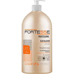 Бальзам Fortesse Professional Color Up & Protect Стійкість кольору для фарбованого волосся з дозатором 1000 мл