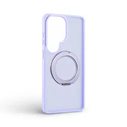Противоударный чехол-панель для Samsung Galaxy S26 Ultra 5G, Unit Stand2, фиолетовый, силикон + поликарбонат, защита всего корпуса, с подставкой, поддержка магнитных держателей и беспроводной зарядки (MagSafe), ArmorStandart (ARM89963) - мініатюра 2