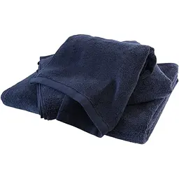 Рушник МВМ My Home Ніжність 70x140 см темно-синій  (BT-11 L DARK BLUE) - мініатюра 6