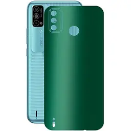 Защитная пленка StatusSKIN для Tecno Spark Go 2021 Корпус Винил Зеленая