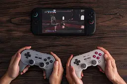 Геймпад 8BitDo Pro 3 Bluetooth Switch/Switch 2, Windows, Apple, SteamOS, Android grey - мініатюра 5