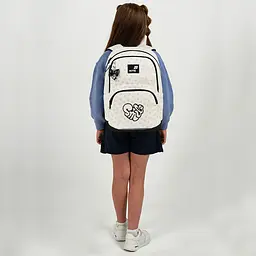 Рюкзак для початкової школи Kite Education 585 Shimmer&Smile Бежевий (K26-585M-2) - мініатюра 18
