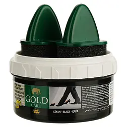 Крем-блиск для взуття Goldcare 200 мл чорний - мініатюра 3