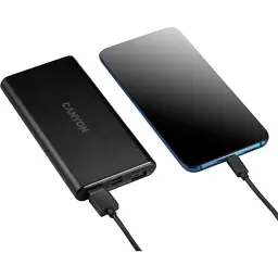 Батарея універсальна Canyon PB-106 10000mAh Input 5V/2A, Output 5V/2.1A(Max) (CNE-CPB1006B) - мініатюра 4
