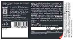 Вітаміни Scitec Nutrition Vitamin E 100 капсул - мініатюра 2