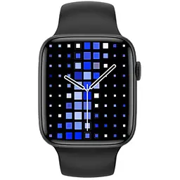 Розумний годинник Lemfo M7 Plus c бездротовою зарядкою та Bluetooth-дзвінками (Чорний) - мініатюра 2