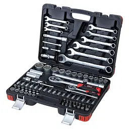 Набір насадок торцевих і біт Ultra 1/4", 1/2" 82 шт CrV (6001142)