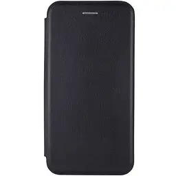 Чохол книжка Xiaomi Redmi Note 9 еко-шкіра Premium Case для смартфона Чорний