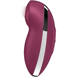 Вібратор для клітора Satisfyer Tap Climax 2 бордовий