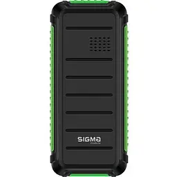 Телефон Sigma mobile X-style 18 Track чорний із зеленим - мініатюра 4