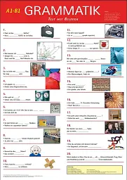Die Grammatik-Plakate A1–B1. Übungsheft und 10 Plakate 10 Plakate - Ренате Люшер - мініатюра 3