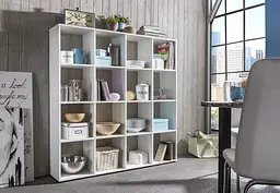 Стелаж-перегородка для кімнати Forte Id-2700/11 Ш 1424/В 1430/Г 290 Дуб сонома - мініатюра 2