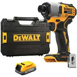 Шурупокрут ударний акумуляторний XR Li-Ion PowerStack 18В DeWALT teh0025181 - мініатюра 2
