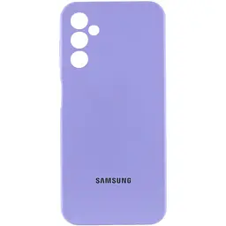 Чохол Silicone Cover Lakshmi Full Camera (AA) with logo для Samsung Galaxy A15 4G/5G / M15 5G Бузковий / Dasheen