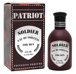 Туалетна вода чоловіча Famille Grasse Patriot Soldier 100 мл (MM40055) - мініатюра 2