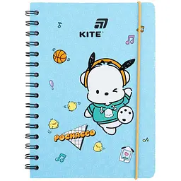 Блокнот Kite Pochacco А5 80 аркушів PC клітка на спіралі (PC26-190)