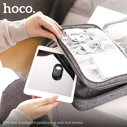 Брелок-антивтрата Hoco E94 Star intelligent positioning anti-lost device синій 6942007645096 - мініатюра 3