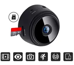 Бездротова міні камера OPT-TOP IP A9 з WiFi та датчиком руху FullHD 1080 (2090045144) - мініатюра 6