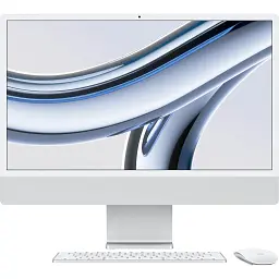 Моноблок Apple iMac 24" M3 10GPU 512GB Silver [MQRK3] 2023 [99102]